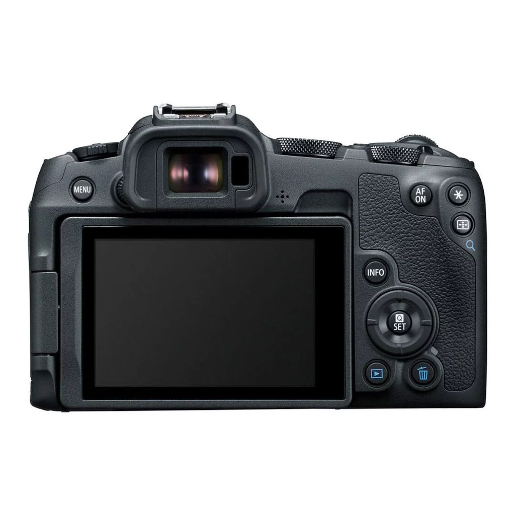 Canon EOS R8 Mirrorless Camera with RF 24-50mm Lens + SanDisk 32GB Memory Card + Case + LED Flash + ZeeTech Accessory Bundle - Exclusive Design