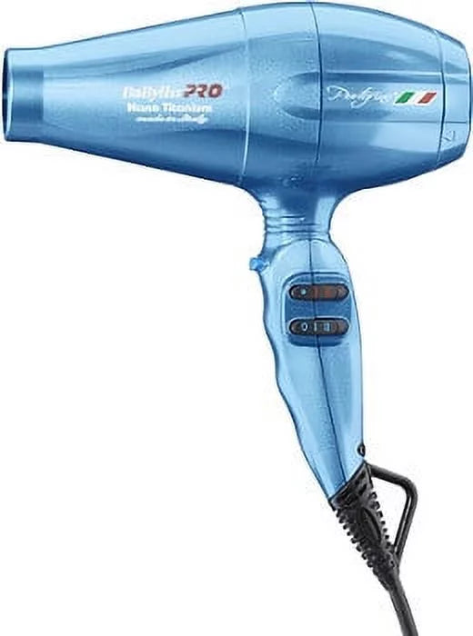 Stylish ($139.99 Value) Babyliss Pro Portofino 6600 Hair Dryer, Blue
