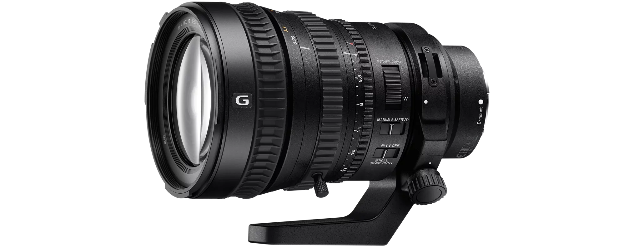 SELP28135G FE PZ 28-135mm F4 G OSS E-mount Power Zoom Lens - Exclusive Design