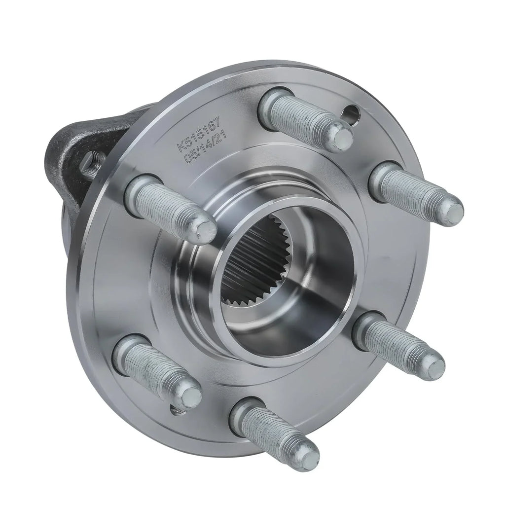 Detroit Axle - Front Wheel Bearing Hub for 4WD 15-21 Chevy Colorado GMC Canyon Replacement 2015 2016 2017 2018 2019 2020 2021 Wheel Bearing and Hub - Exclusive Design