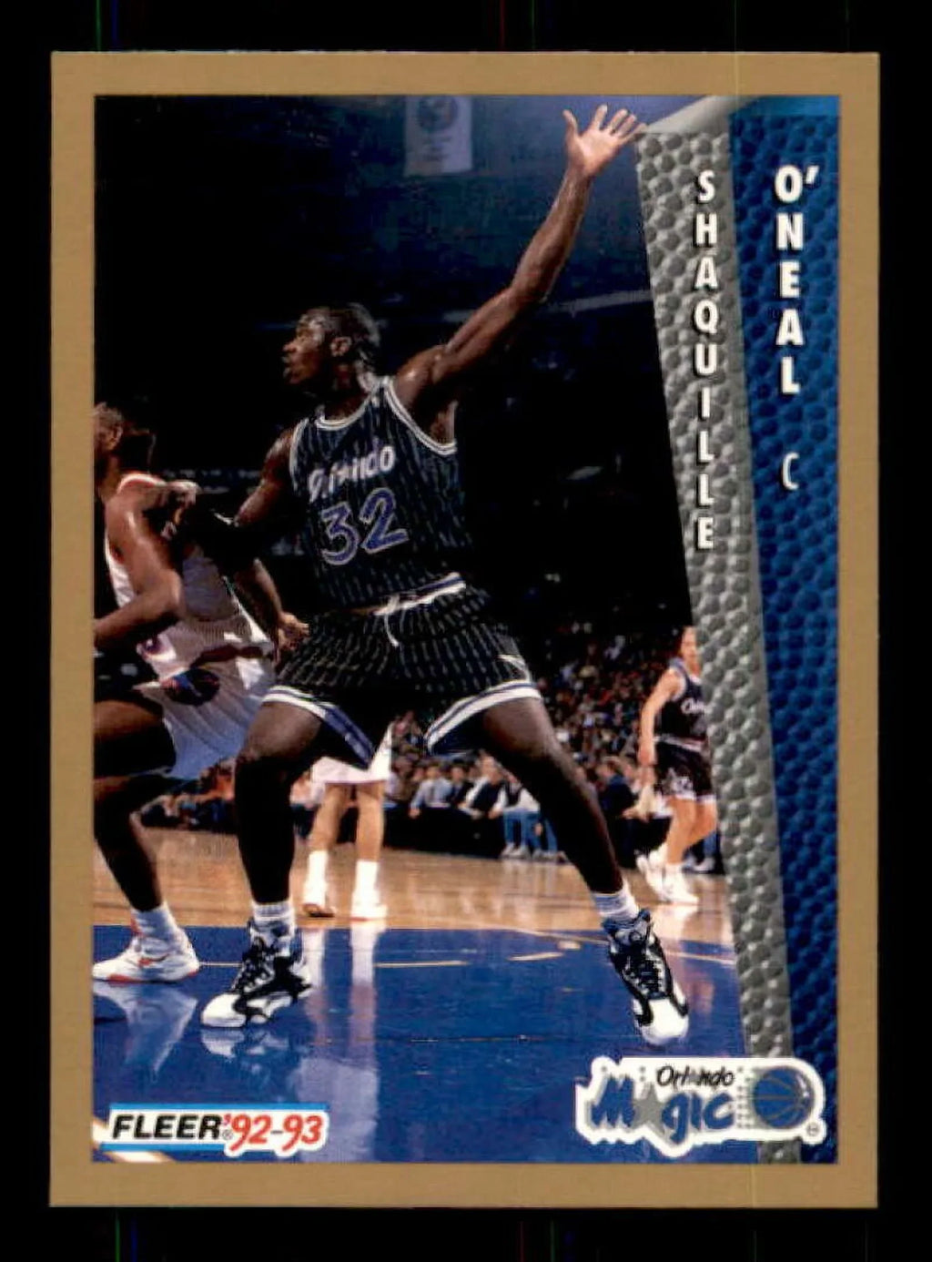 Shaquille O'Neal Rookie Card 1992-93 Fleer Drake's #37 - Exclusive Design