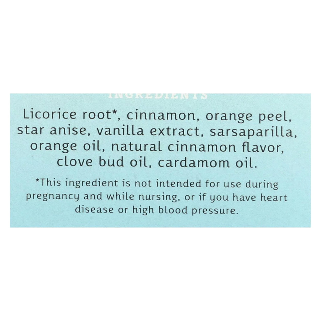 Stylish Stash Tea Company Premium Licorice Spice Herbal Tea - Caffeine Free - Case of 6 - 20 Bags