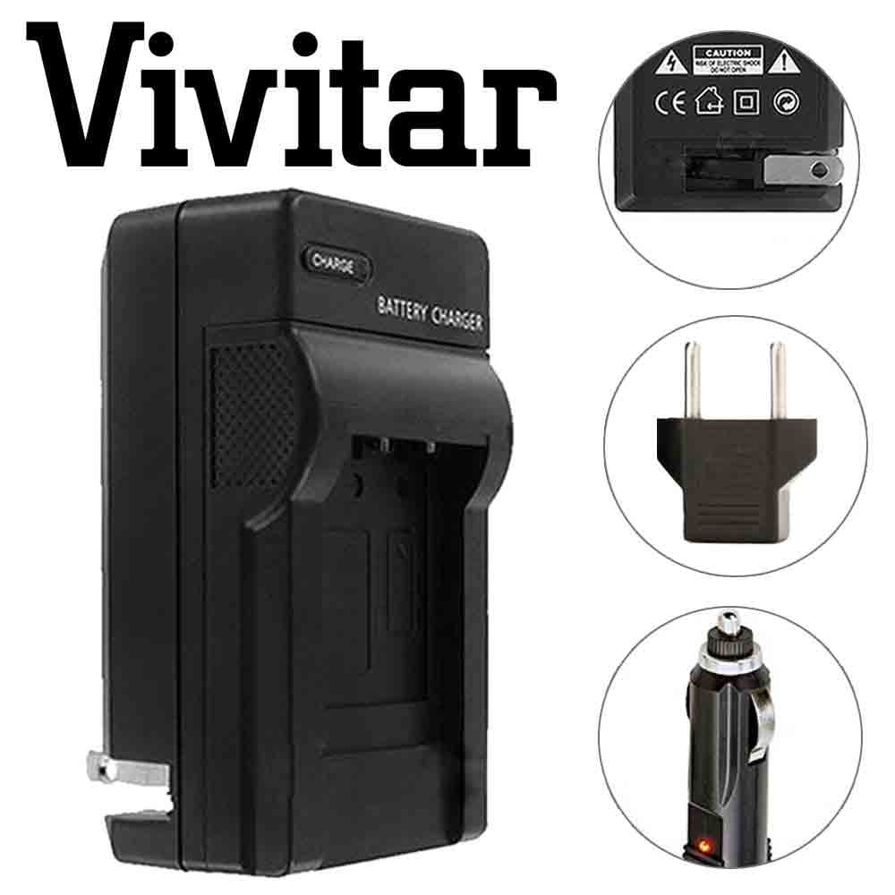 Vivitar Replacement Rechargeable Battery for Nikon EN-EL15c + MH-25 Replacement Battery Charger