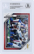Jonathan Taylor Indianapolis Colts Autographed 2021 Panini Instant #107 Beckett Fanatics Witnessed Authenticated Card - Fanatics Authentic Certified