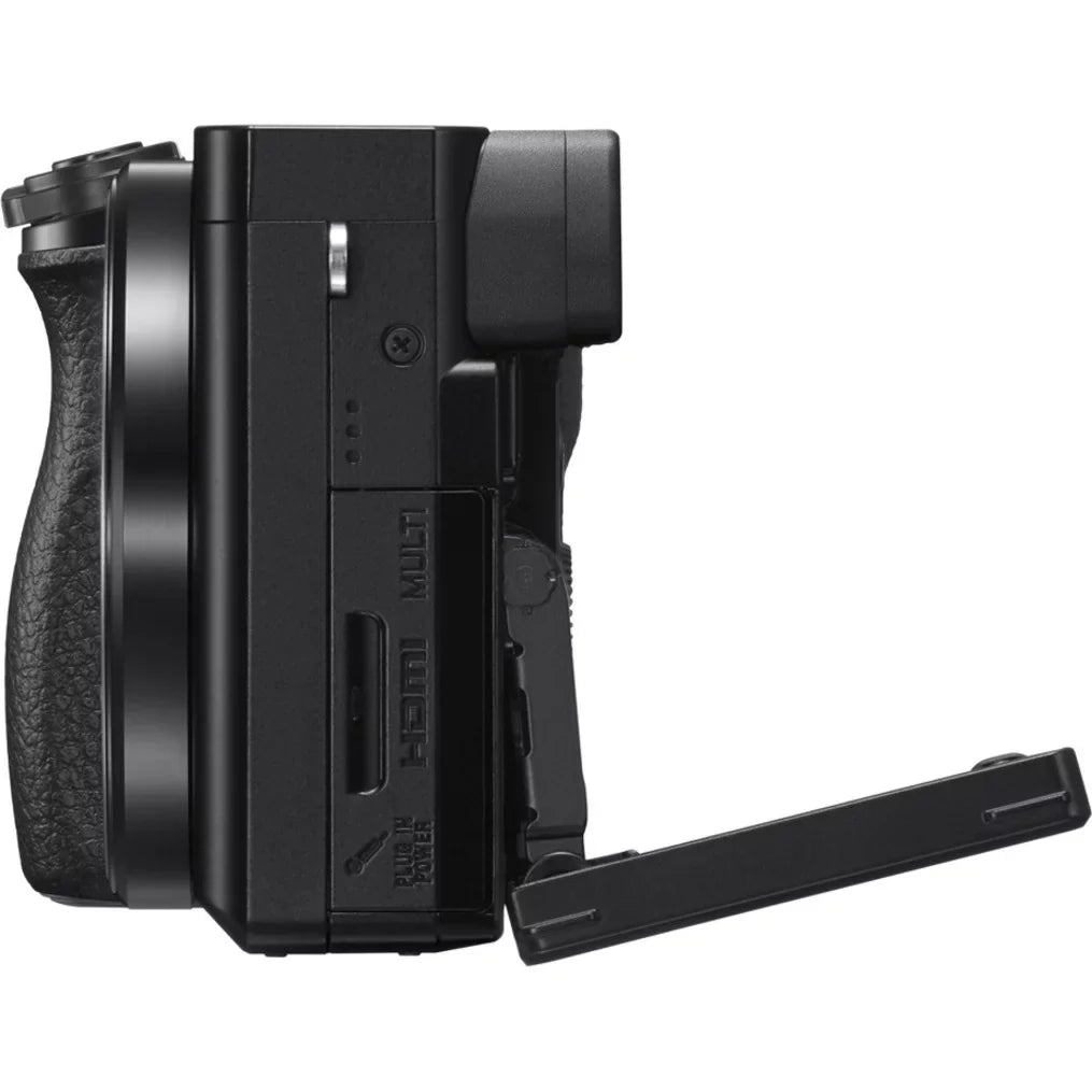 Sony Alpha ï¿½ï¿½6100 24.2 Megapixel Mirrorless Camera Body Only, Black