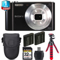 Sony Cyber-shot DSC-W810 Digital Camera + 1 Yr Warranty +Tripod + Case -32GB Kit