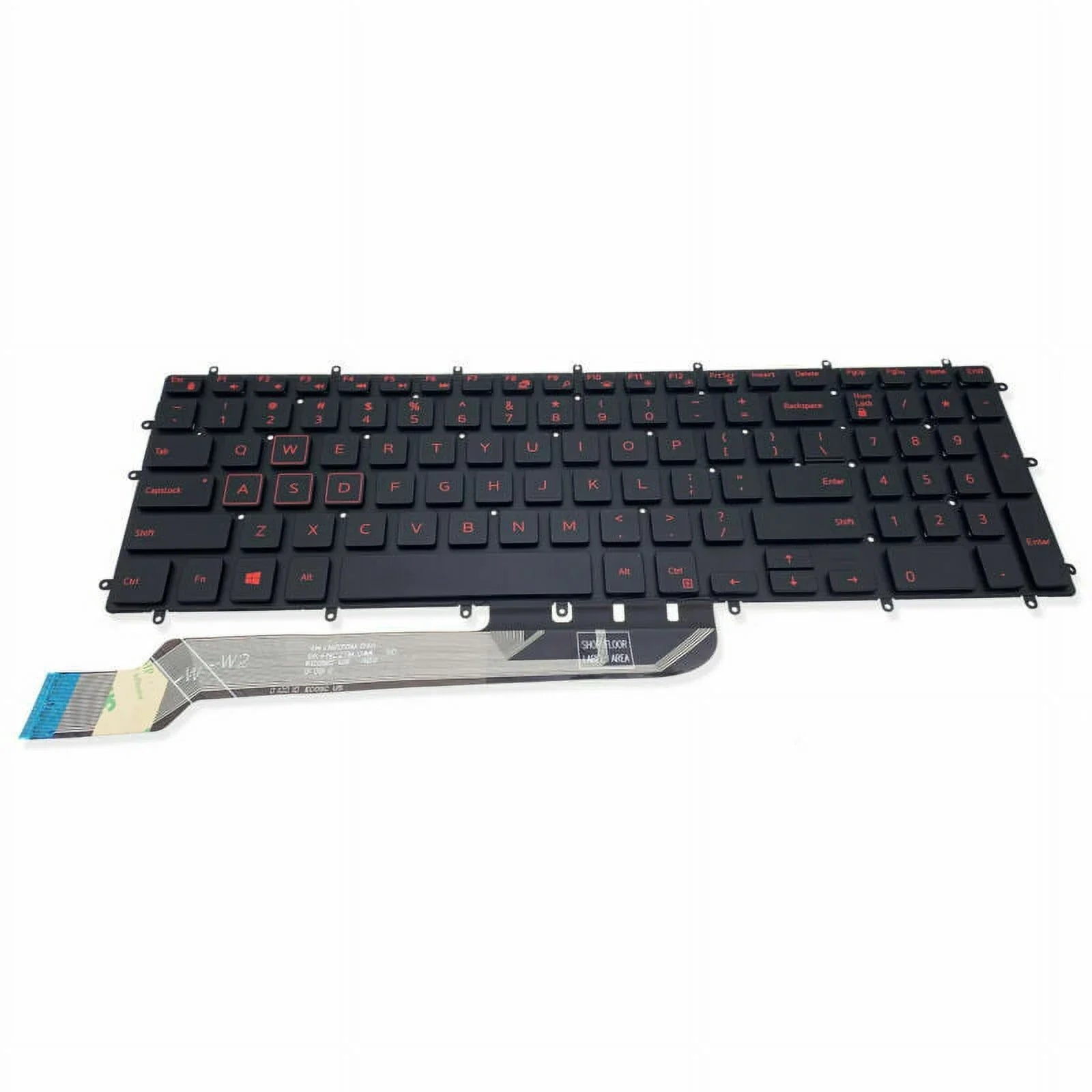 For Gaming G3-3579 3779 G5 15 5587 15-5587 Keyboard Backlit Red Characters - Exclusive Design