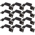 Stylish (12) Bolt-On Pocket Brackets for Utility Trailer Stake Body 12 Gauge Steel