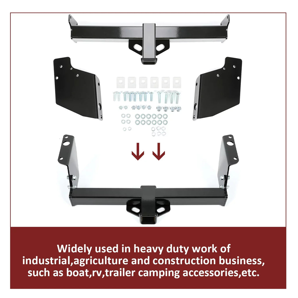 Kojem Tow Trailer Hitch Receiver 2" Class 3 for 1983 - 2012 Ford Ranger 1994-2010 Mazda B2300 B3000 B4000 Pickup - Exclusive Design