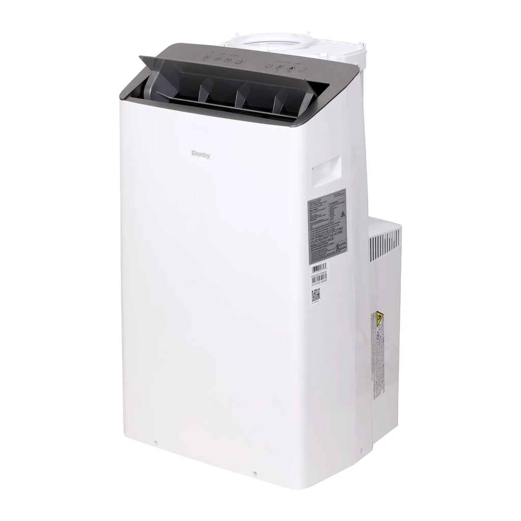 Stylish Restored Danby DPA120B9IWDBRF 14000 BTU (12000 SACC) 600 sq. ft. Inverter Portable AC in White * (Refurbished)
