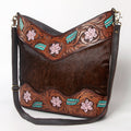 Stylish KB OHLAY KBA122 HOBO Hand Tooled Hair-on Genuine Leather women bag western handbag purse