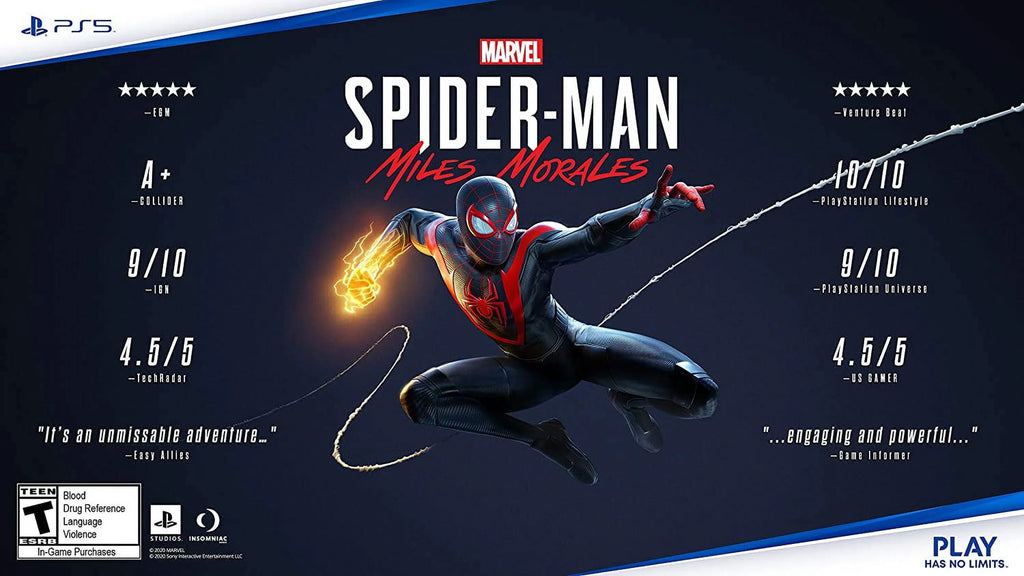 PlayStation 5 Console + Marvel's Spider-Man: Miles Morales