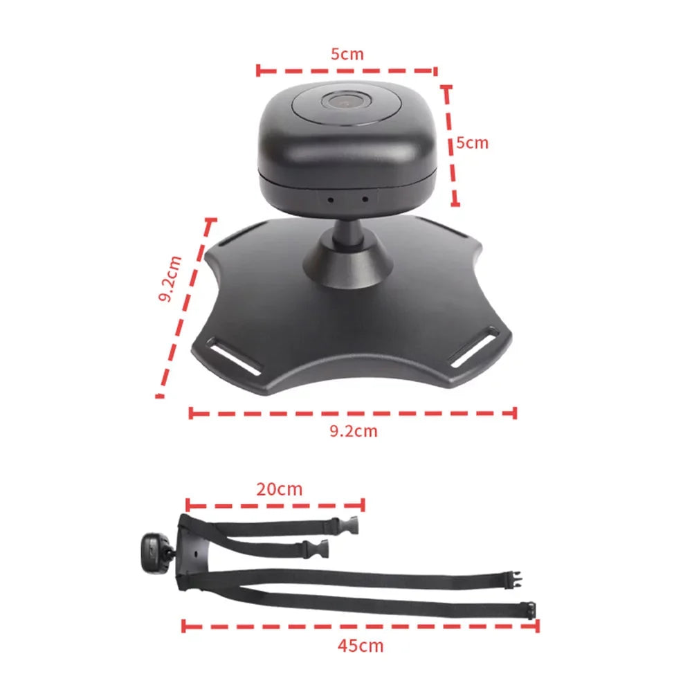 ammoon WiFi Baby Car Monitor Camera, Wireless Monitor for Rear Facing Seat, Night Vision, 360Â° Rotation
