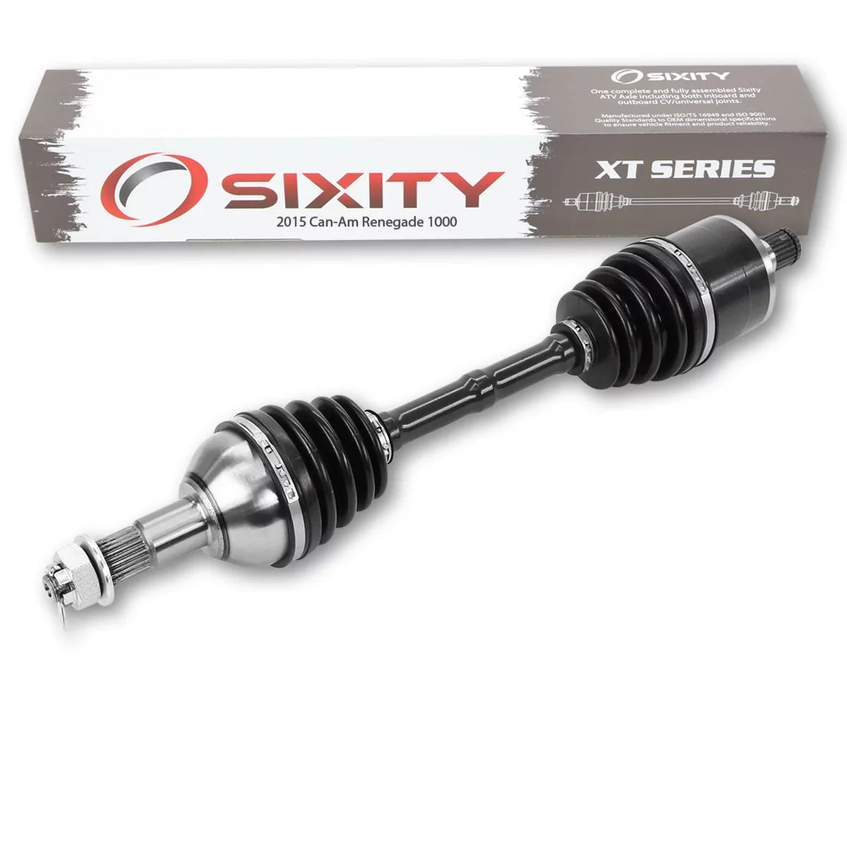 Stylish Sixity XT Rear Left Axle compatible with Can-Am Renegade 1000 2015 - EFI 4X4