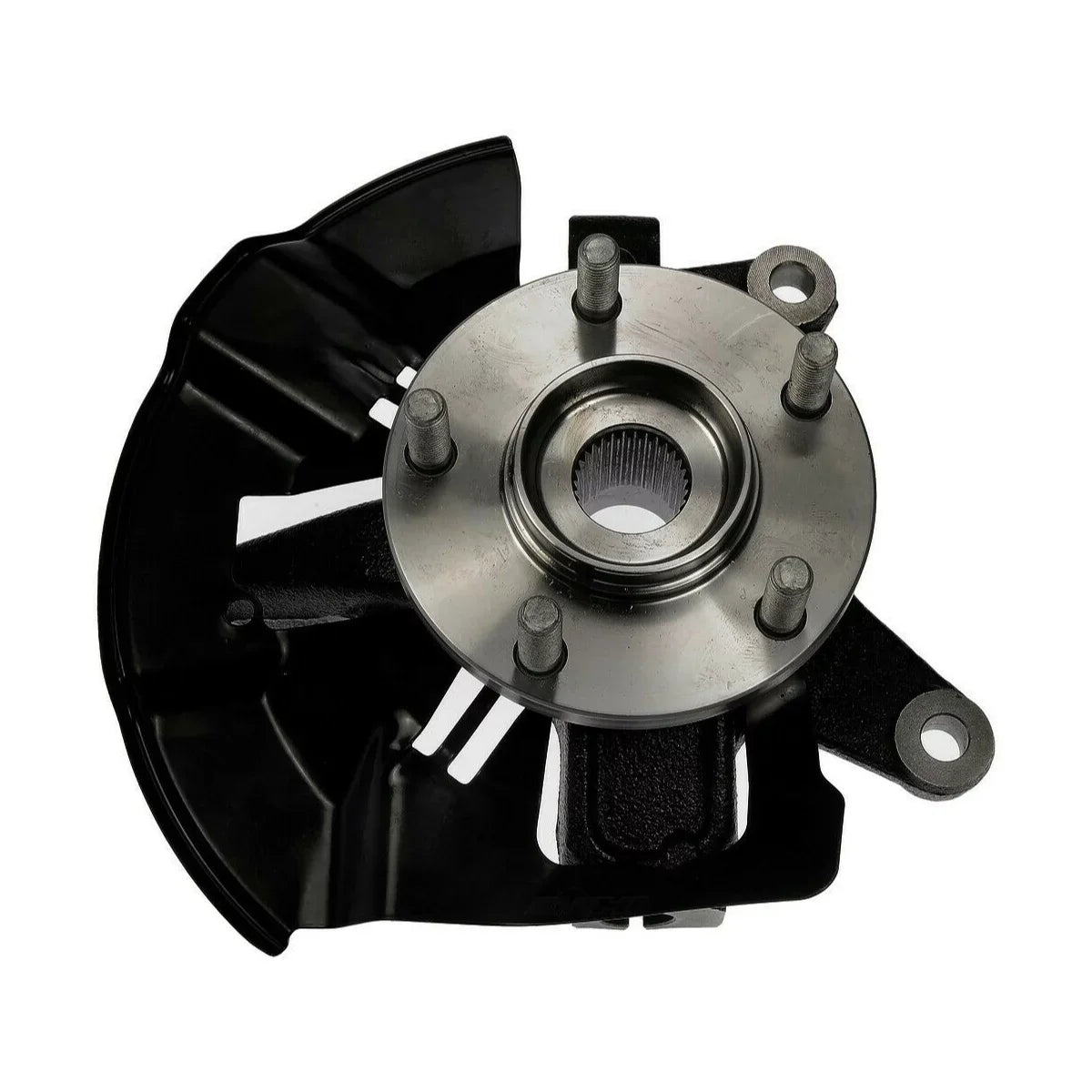 AutoShack Front Steering Knuckle and Wheel Bearing Hub Assembly 5 Lugs Passenger Side Replacement for 2007 2008 2009 2010 2011 2012 Mazda CX-7 2007-2013 2014 2015 CX-9 2.3L 2.5L 3.5L 3.7L V6 AWD FWD