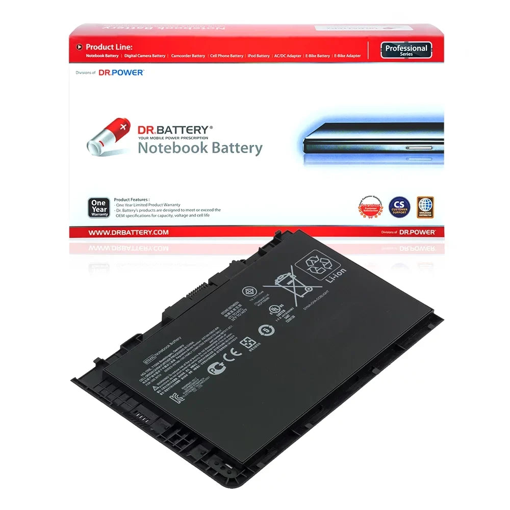 DR. BATTERY - Replacement for EliteBook Folio 9470m C6Z63UT / 9470m C7Q21AW / 9470m C9H54UT / 9470m D3K33UT / 9470m D3K60UT / H4Q48AA / H4Q48UT / HSTNN-DB3Z / HSTNN-LB5B / MA02025XL