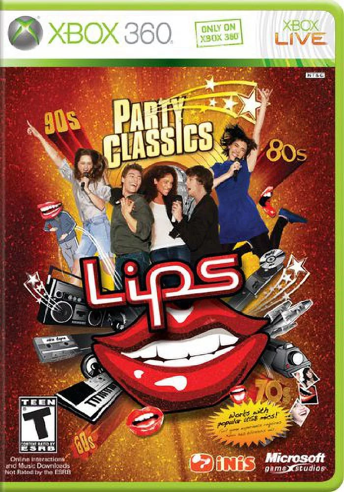 Stylish Lips: Party Classics - Xbox 360 can be rewritten as Lips: Ultimate Party Collection - Xbox 360 for an ecommerce website.