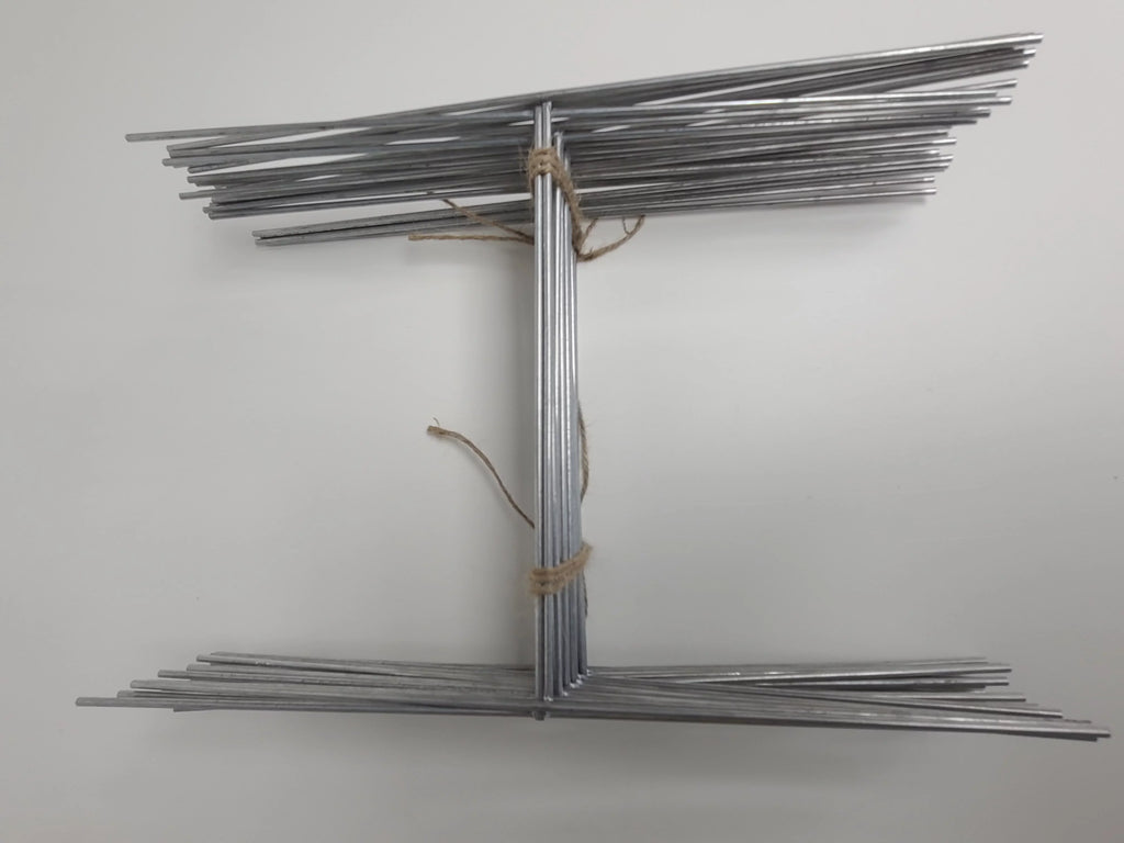 Pkg of 10 Metal Stake 15 Inch Tall Signs Stake 10 x 15 inch x 9 Gauge Galvanized Wire, Fit 4mm or 5mm Corrugated Signs, Metal Stake 15'' Tall 10'' Wide, Ship same day UPS (10Stake15'') - Exclusive Design