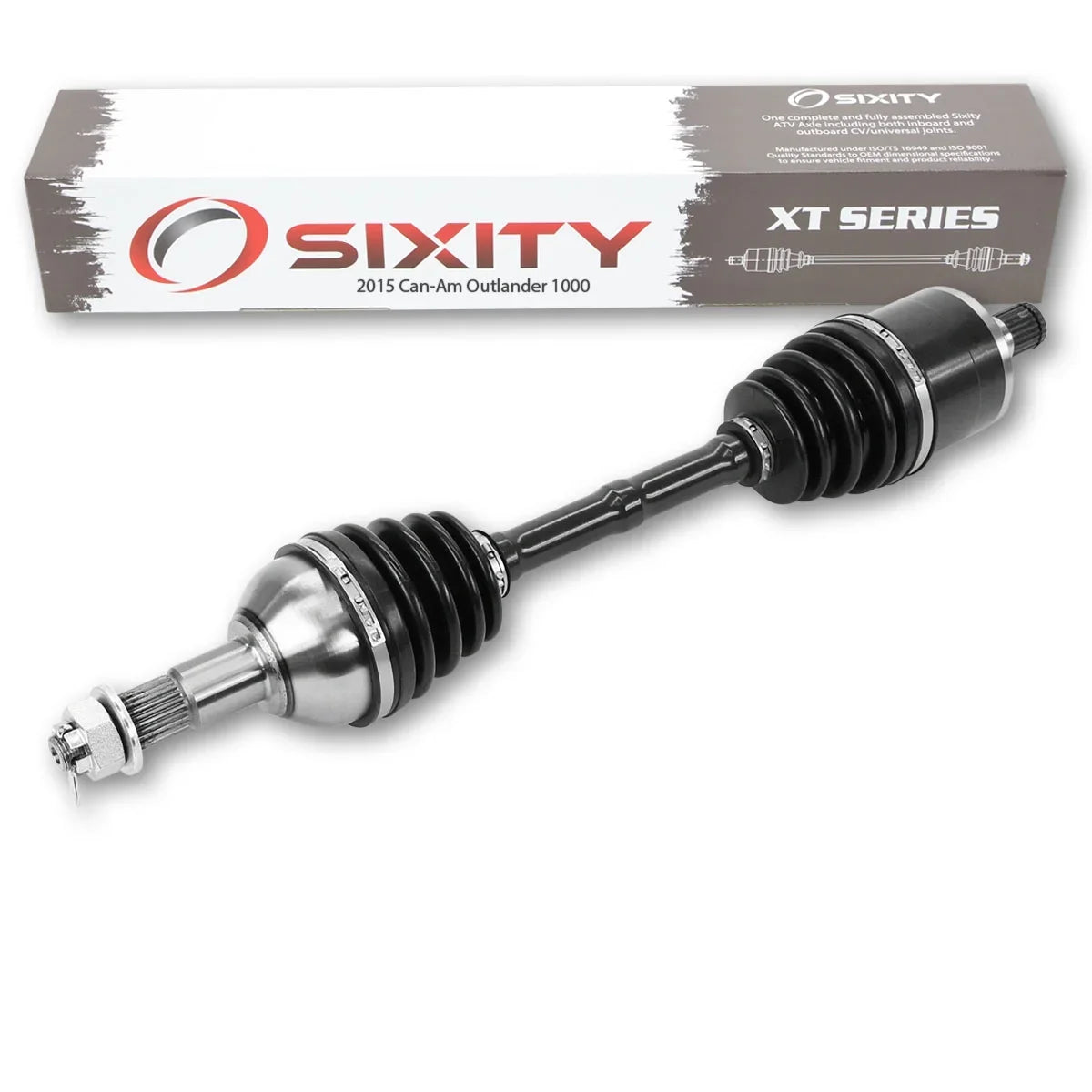 Stylish Sixity XT Rear Left Axle compatible with Can-Am Outlander 1000 2015 - EFI 4X4