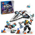 LEGO City Space Explorers Pack, Kidsâ Space Toy Playset Bundle for Boys and Girls Aged 6 and Up, 3 Building Sets in 1 Box, Space Gift Mech Toy, Interstellar Spaceship, Hoverbike, 3 Minifigures, 60441