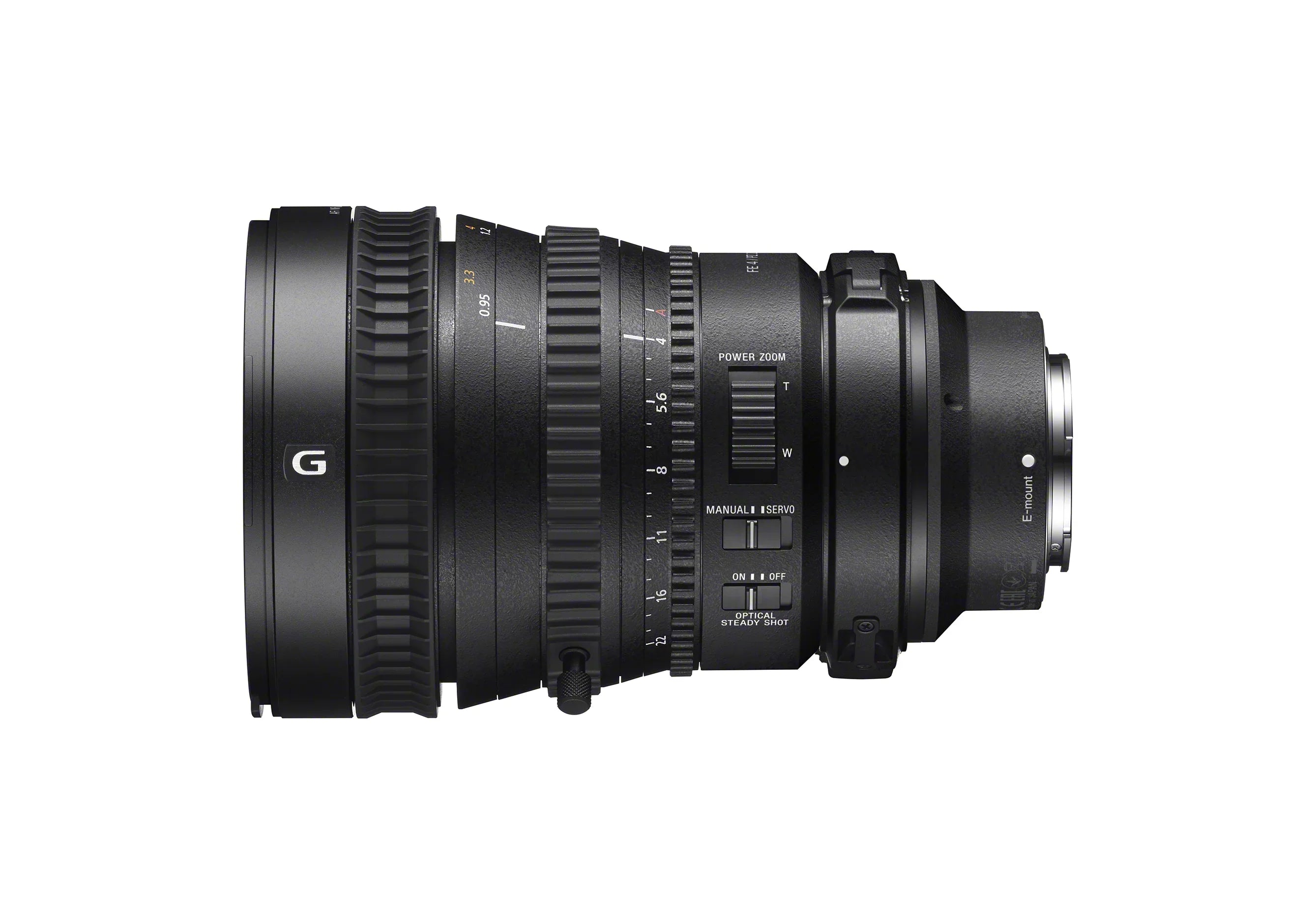 SELP28135G FE PZ 28-135mm F4 G OSS E-mount Power Zoom Lens - Exclusive Design