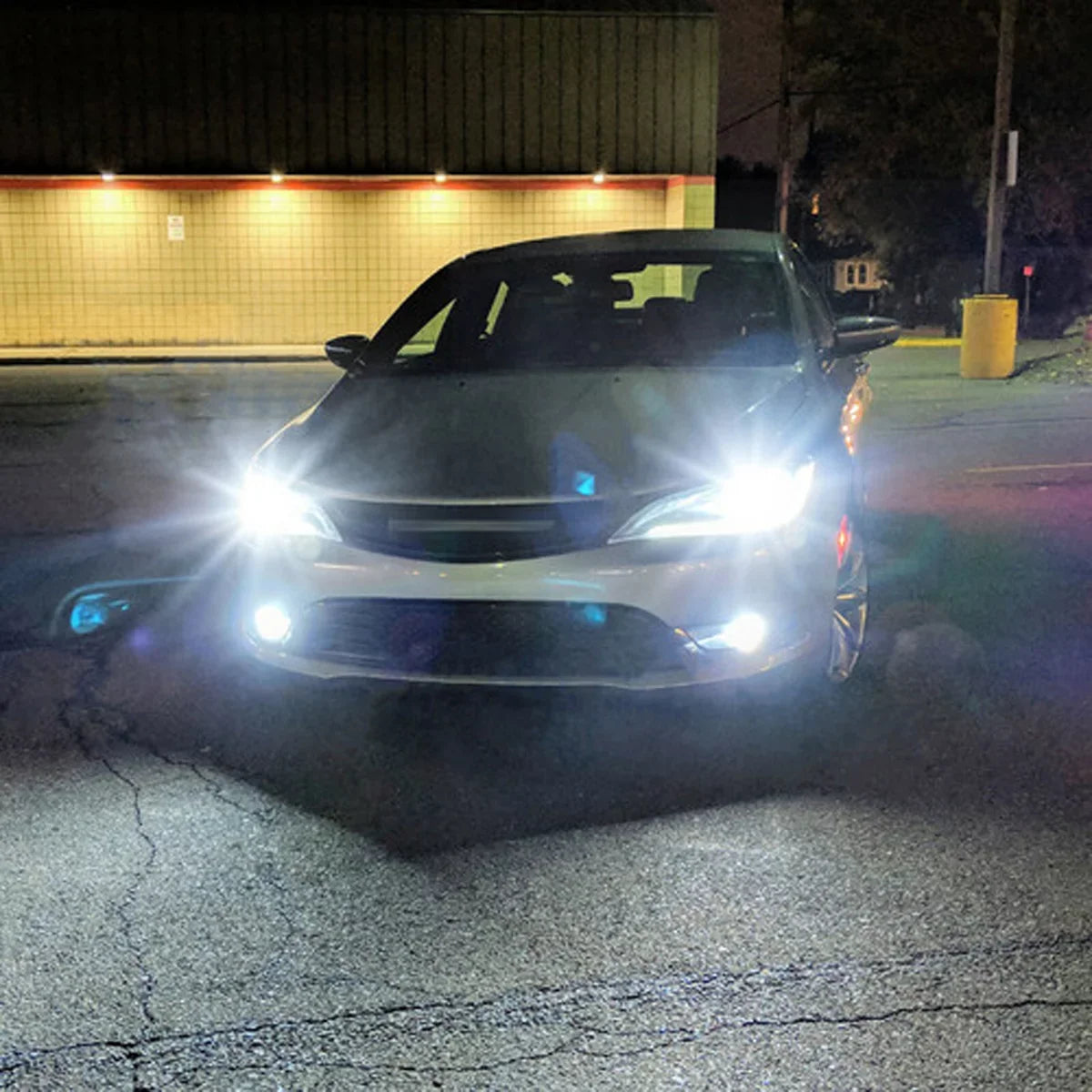 BMZONCC For Ford F-150 2015 2016 2018 2019 2020 Front LED Headlight High/Low Beam+Fog Lamp Bulbs 6000k