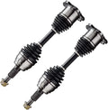 Detroit Axle - 4WD Front CV Axle Shafts Replacement for Chevy GMC K1500 K2500 Pickup Tahoe Yukon Fits select: 1999-2000 CHEVROLET SILVERADO C1500, 2005-2006 CHEVROLET SILVERADO K1500 - Exclusive Design