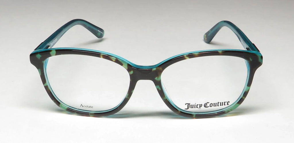 Stylish Juicy Couture 946 Full Rim Oval Modified Dark Havana Eyeglasses