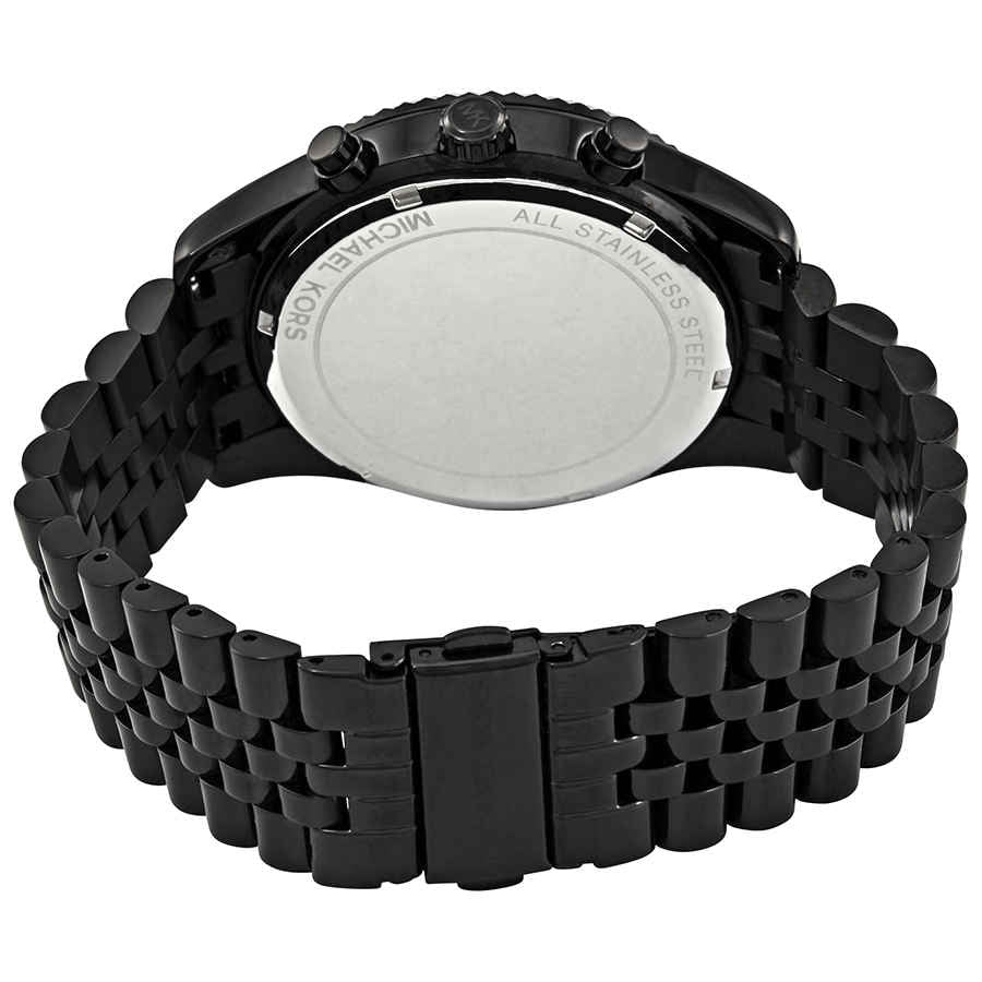 Stylish Michael Kors Lexington Chronograph Quartz Crystal Paved Dial Men's Watch MK8605
