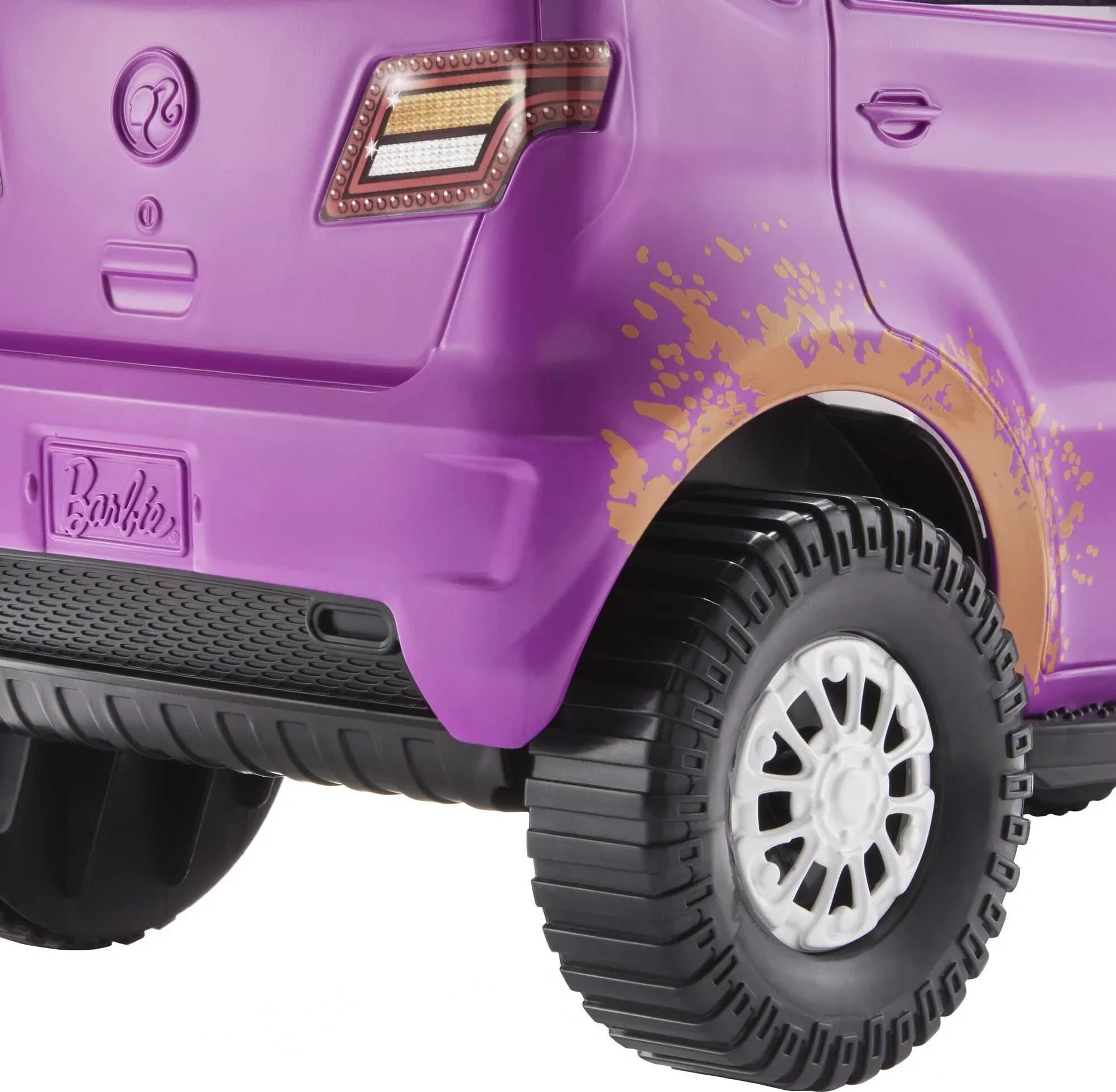 Barbie Sweet Orchard Farm Doll & Vehicle Set with Blonde Doll & Purple 4-Seater Off-Roading Toy Car