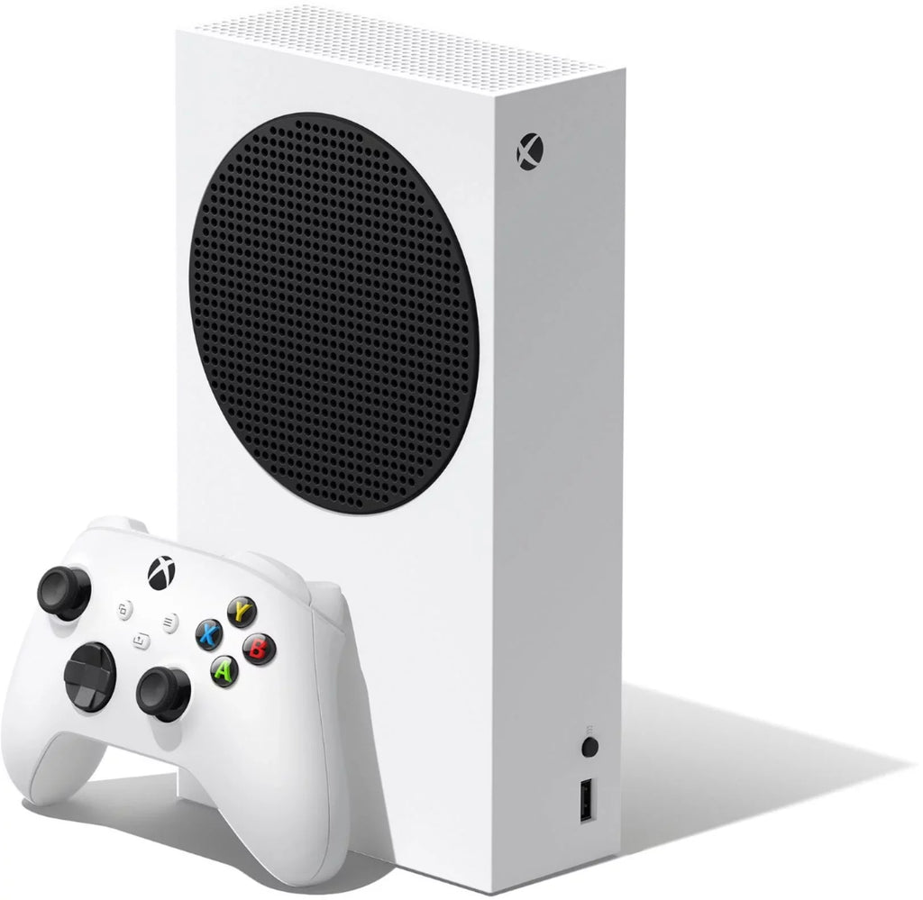 Stylish Xbox Series S Console Fortnite Rocket LeagueÂ with Extra Pulse Red Controller, Charge Cable/Battery and Dual Charge Dock