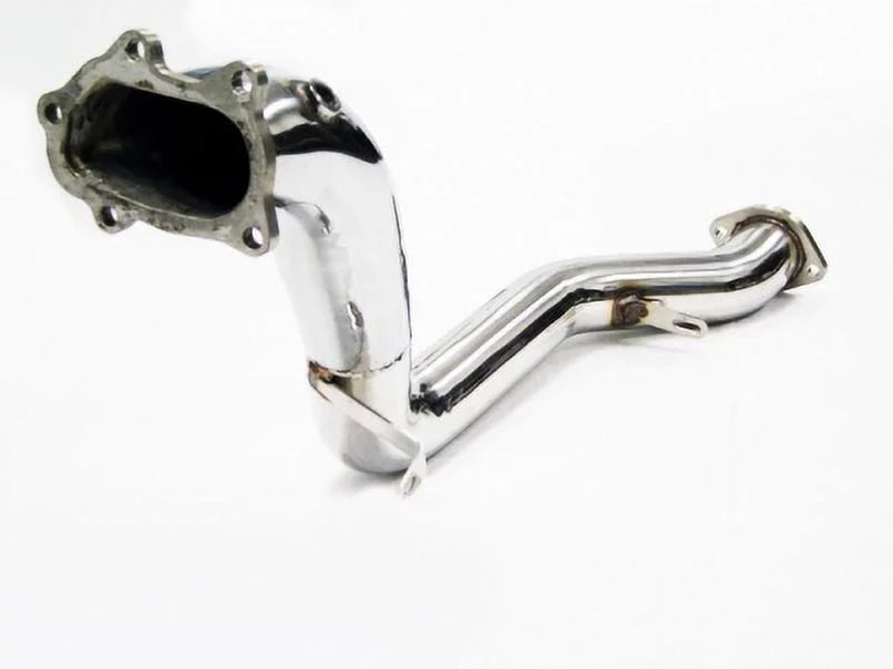Stainless Steel Resonator Fitment For 2008 thru 2014 Subaru WRX/ 2008 thru 2021 Subaru WRX STI By OBX-RS - Exclusive Design