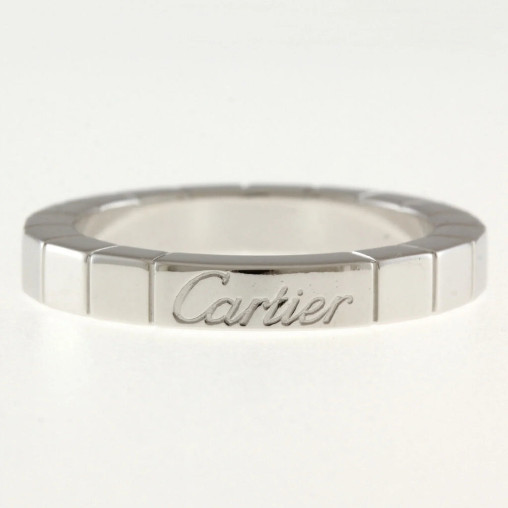 Pre-Owned Cartier Raniere Ring No. 8 18K K18 White Gold Women's CARTIER (Good) - Exclusive Design