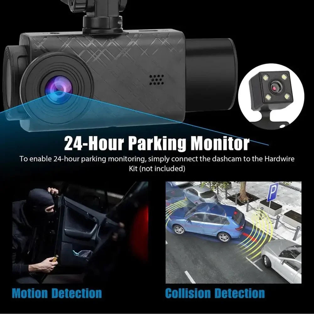 Stylish Dazzduo Auto 3 2 ty WENZI Recorder Camera 3 2 XIXIAN Recording , Car 3 2 QISUO Mirror 3 2 ERYUE Safety Camcorder Video Multi-Language Driving 2 in Clear Cam Rearview 3 Cameras Dash