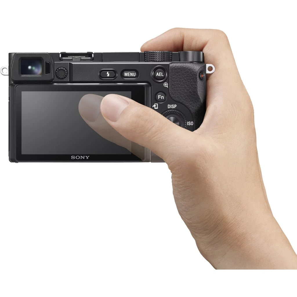 Sony Alpha ï¿½ï¿½6100 24.2 Megapixel Mirrorless Camera Body Only, Black