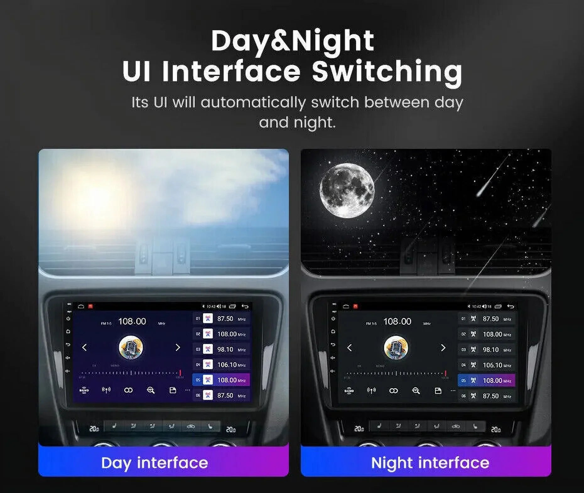 Stylish 9inch 1280*720 IPS Fit Toyota Tacoma 2005-2015 Android Octa 4+32GB Car Radio Stereo DSP Carplay GPS NAVI AM FM Weather