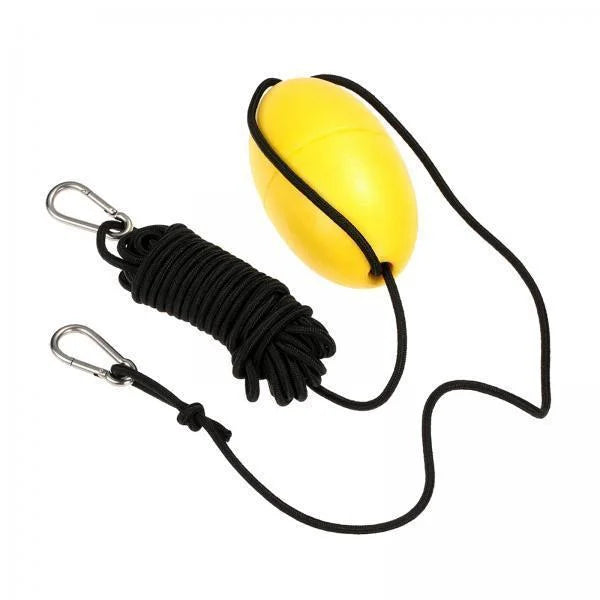 Stylish BAOSITY 5xDrift Anchor Rope W/ Anchor Buoy 9.1M Rope Length for Inflatable Boat Yellow
