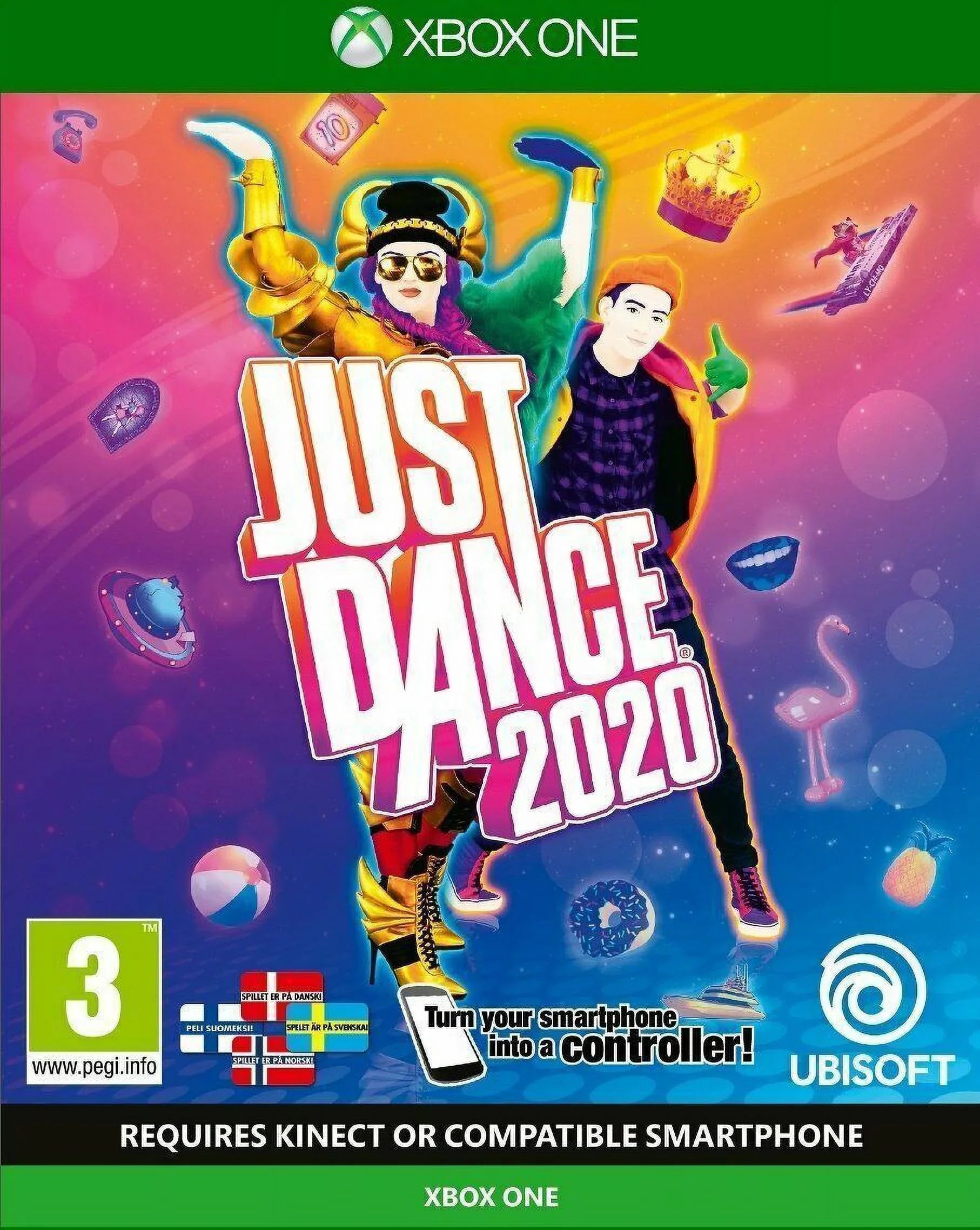 Just Dance 2020 - Microsfot Xbox One [XBONE Ubisoft Family Music Party] NEW - Exclusive Design