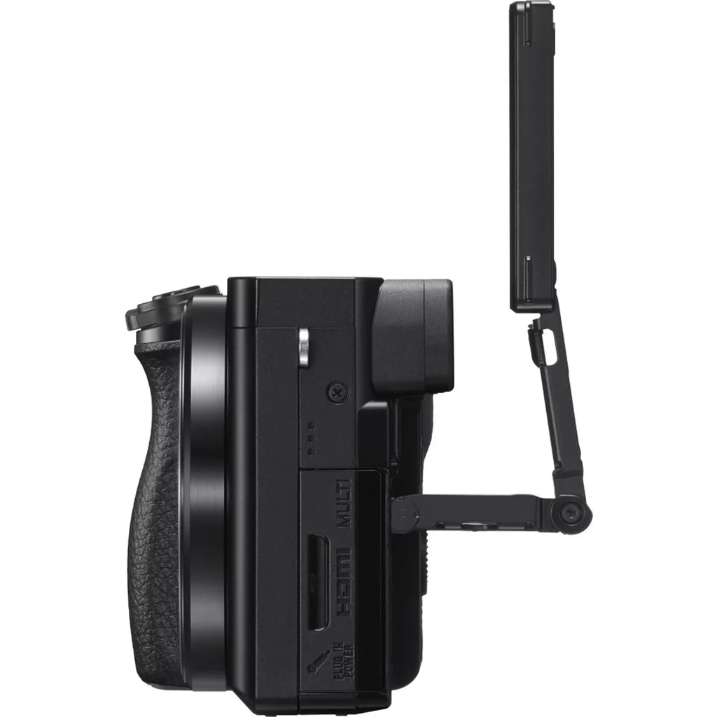 Sony Alpha ï¿½ï¿½6100 24.2 Megapixel Mirrorless Camera Body Only, Black