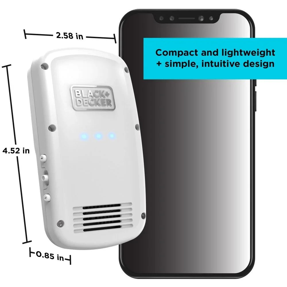 Stylish BLACK+DECKER Comfortpak, Wearable Cooling and Heating Device, Cloud White (BCWCC101-10)