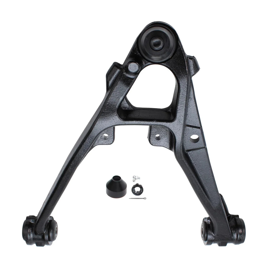 Detroit Axle - Front Lower Control Arms w/Ball Joints for Cadillac Escalade ESV EXT Chevy GMC Avalanche Silverado Sierra 1500 Tahoe Yukon, 2 Lower Control Arms & Ball Joints Pair Replacement - Exclusive Design