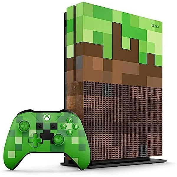 Xbox One X 1TB Gaming Console Mincraft with Headset Cleaning Kit - Exclusive Design