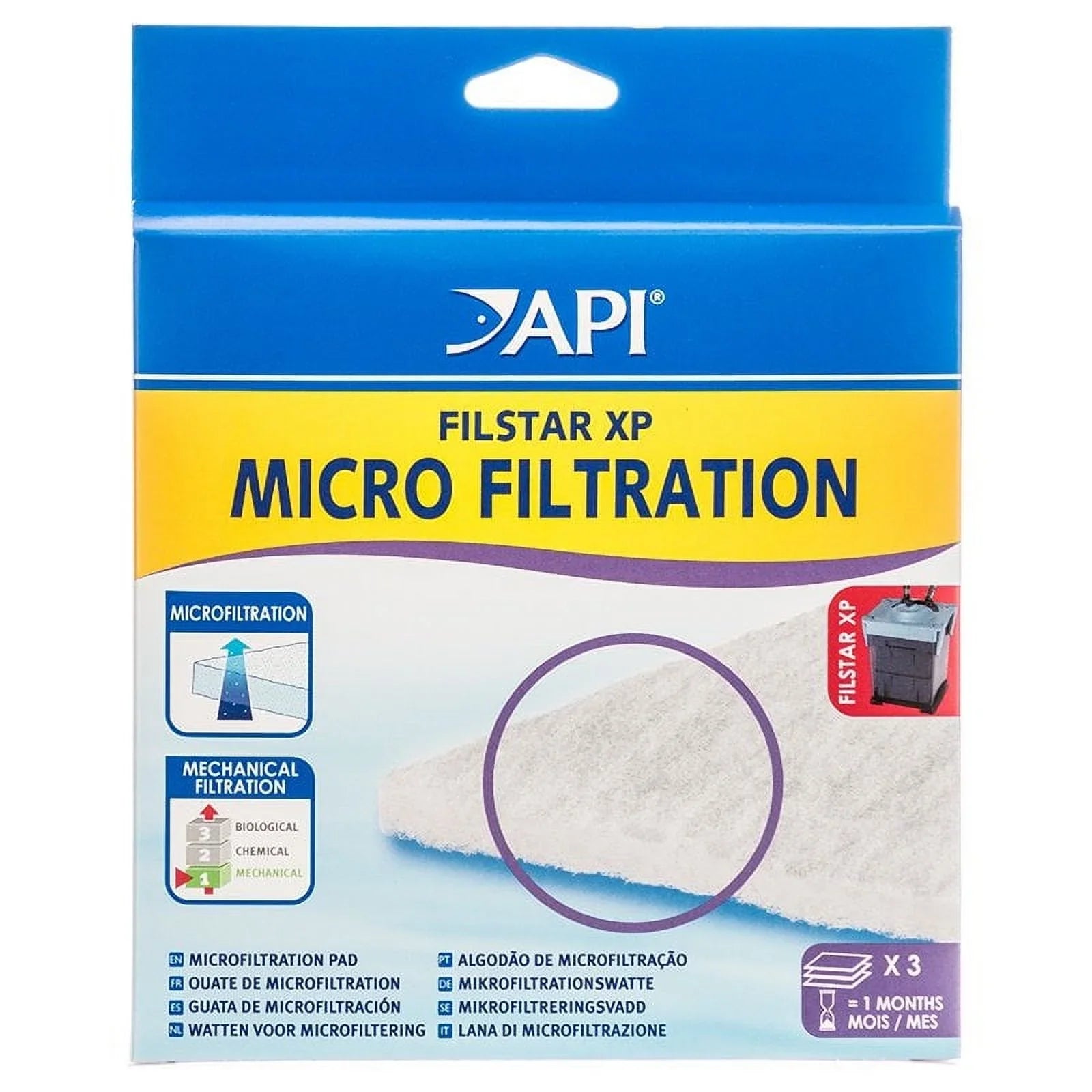 API Filstar XP Micro Filtration Pads 3 count - Exclusive Design