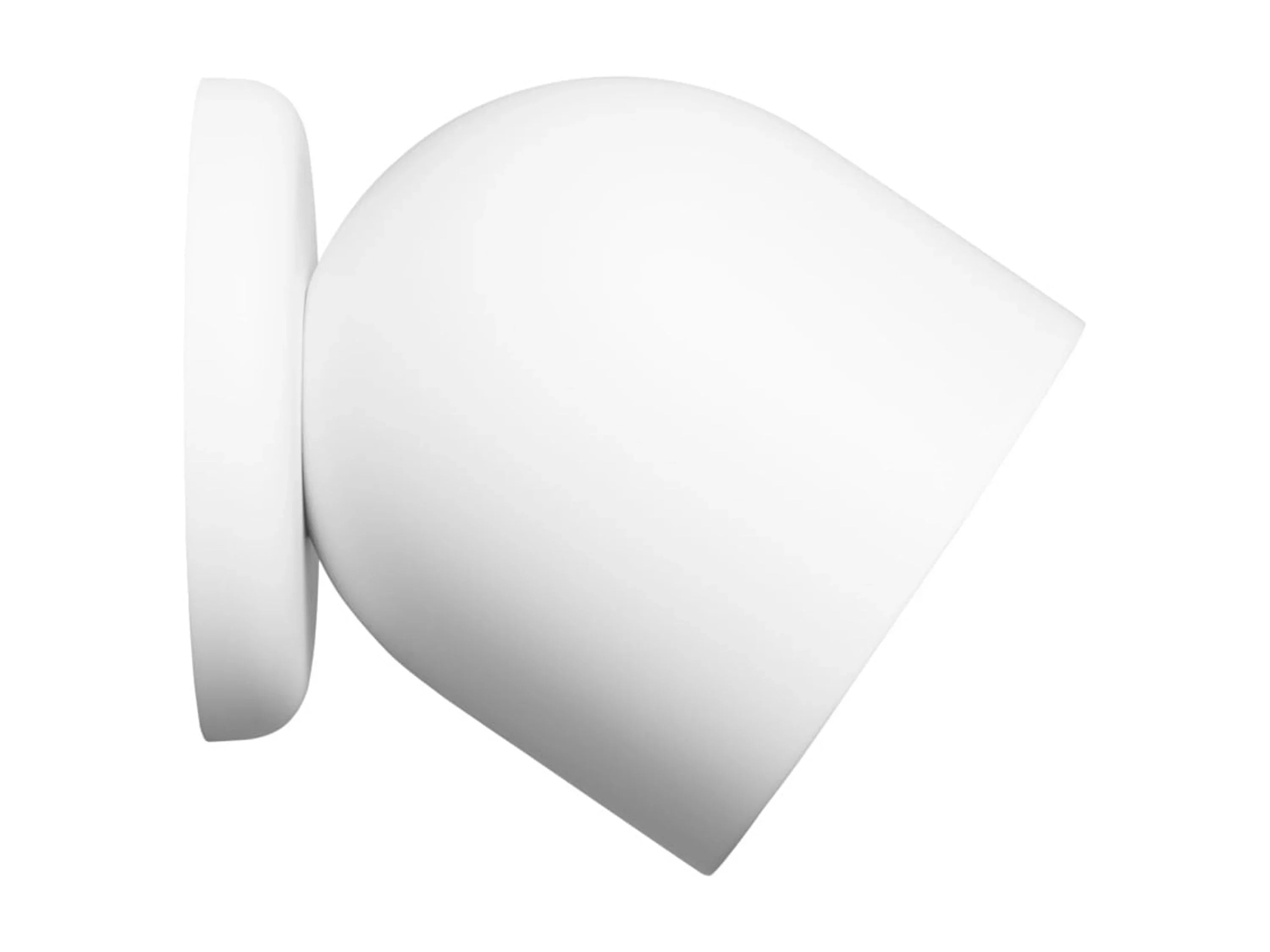Stylish Nest Camera (outdoor or indoor, battery) 1pk White