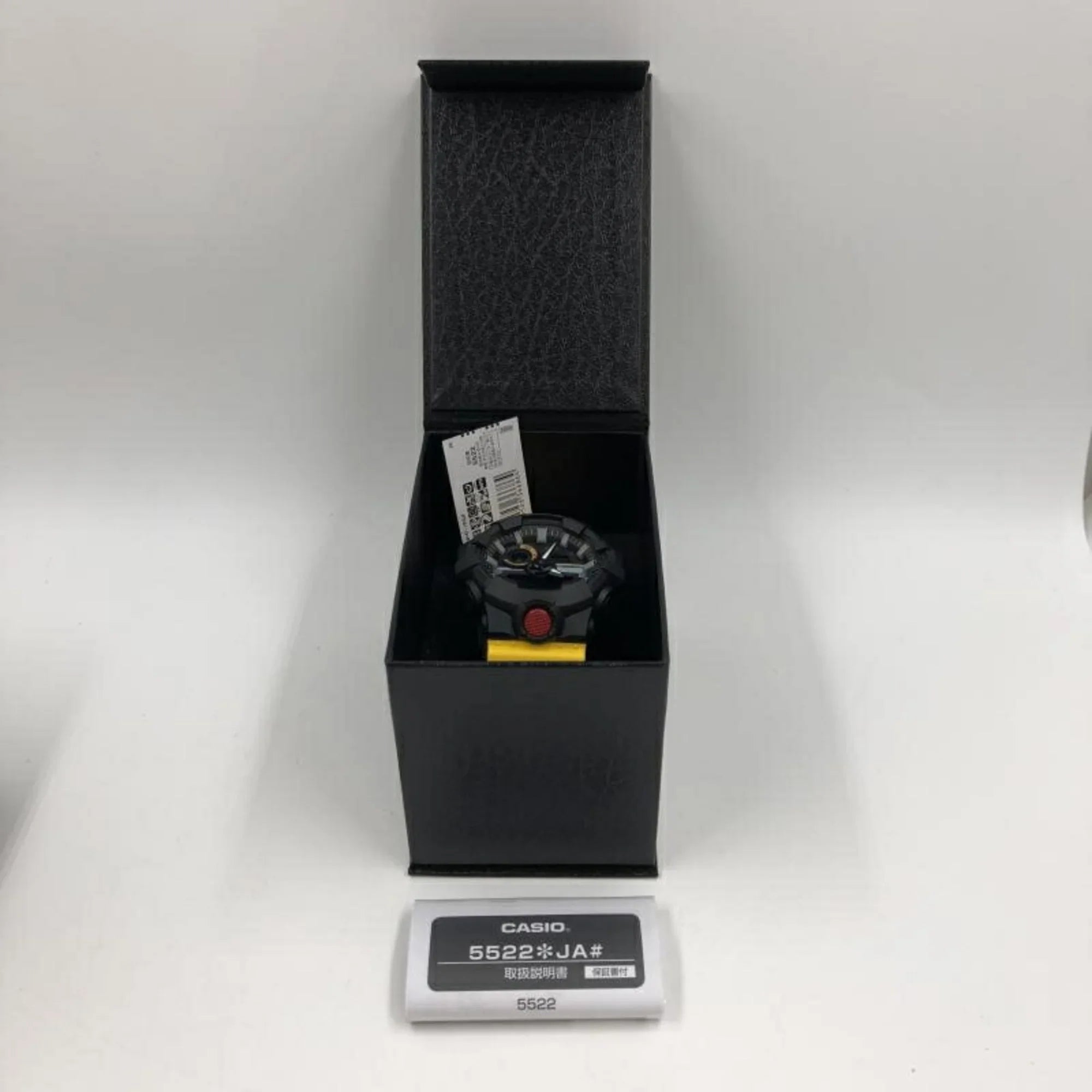 Stylish Pre-Owned CASIO G-SHOCK Watch GA-700MT-1A9JF Yellow Quartz G-Shock (Like New)