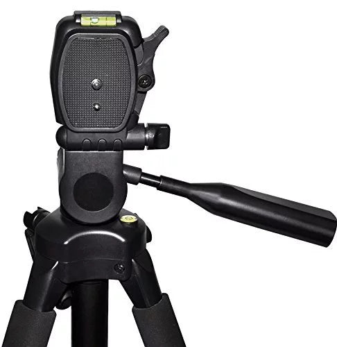 Professional 72-inch Tripod 3-way Panhead Tilt Motion with Built In Bubble Leveling + Wireless IR Remote Control Shutter Release + Cap Keeper &amp; Cleaning Cloth for theÂ Sony Alpha Series A7, A7r, a7 - Exclusive Design