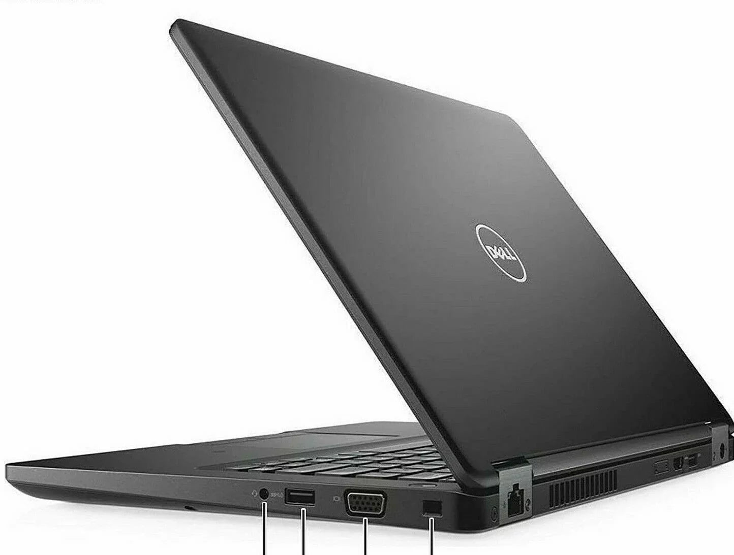 USED 5480 Business Laptop, 14.0'' HD (1366 x 768) Non-Touch, 6th Gen i5-6300U, 16GB RAM, 256GB SSD, HD 520 Graphics, Windows 10 Pro