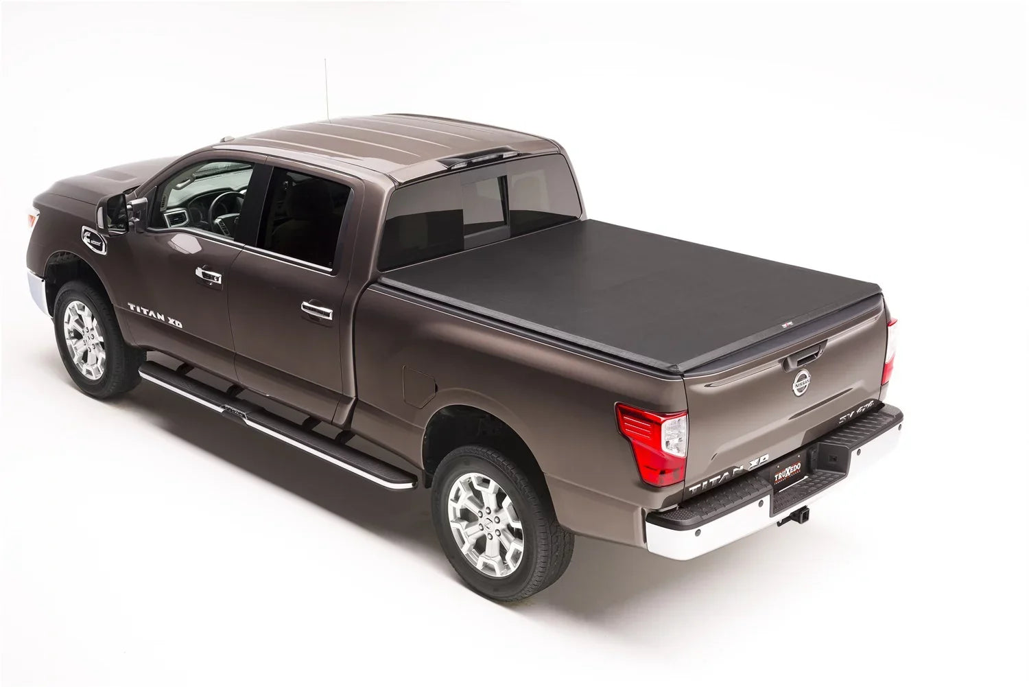 TruXedo TruXport Soft Roll Up Truck Bed Tonneau Cover | 288801 | Fits 2016 - 2021 Nissan Titan w/o Track System 6' 7" Bed (78.7")