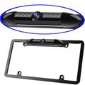 License Plate Frame Backup Camera Night Vision Car Rear View Camera with 8 Bright s 170Â° Viewing Angle Waterproof