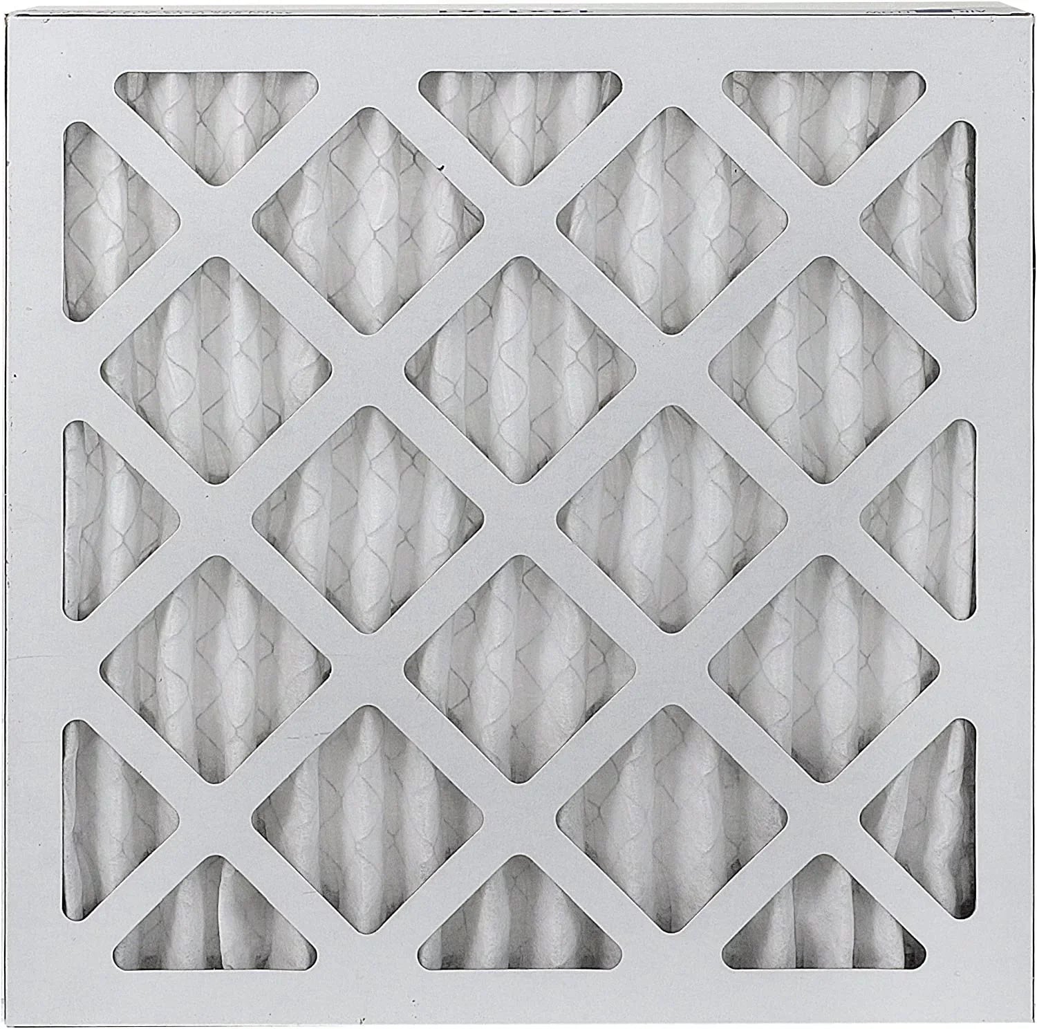 Filterbuy 23.5x23.5x1 MERV 8 Pleated HVAC AC Furnace Air Filters (5-Pack) - Exclusive Design